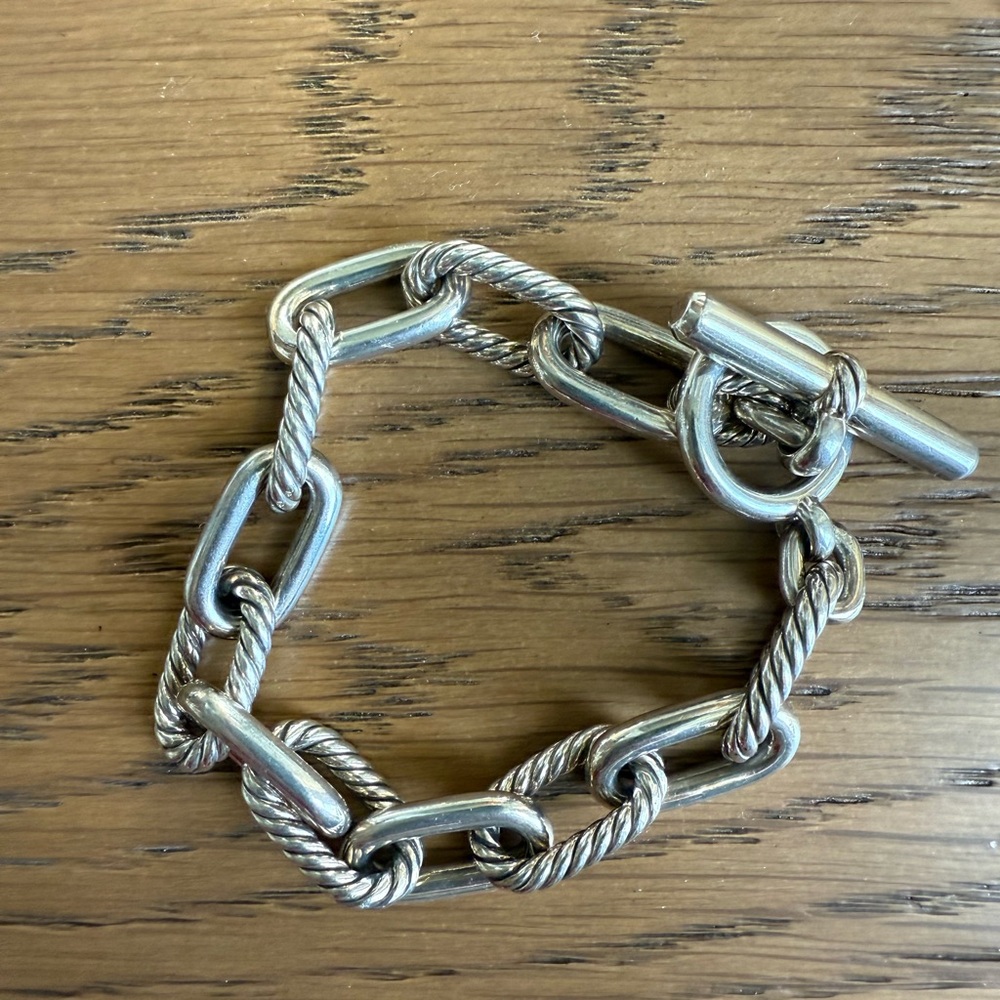 David Yurman Silver Chain Btacrlet